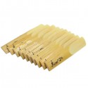 10pcs LADE E-Flat Alto Saxophone Reed with Transparent Case Strength 2.5
